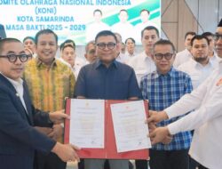 Pengurus KONI Samarinda Dilantik, Momentum Pembaruan Komitmen Pembinaan Atlet