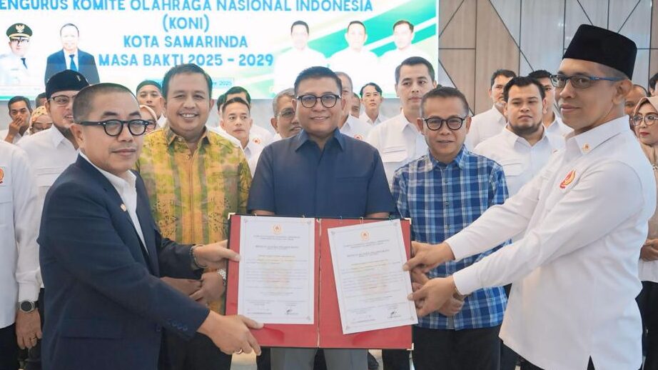 Pengurus KONI Samarinda Dilantik, Momentum Pembaruan Komitmen Pembinaan Atlet