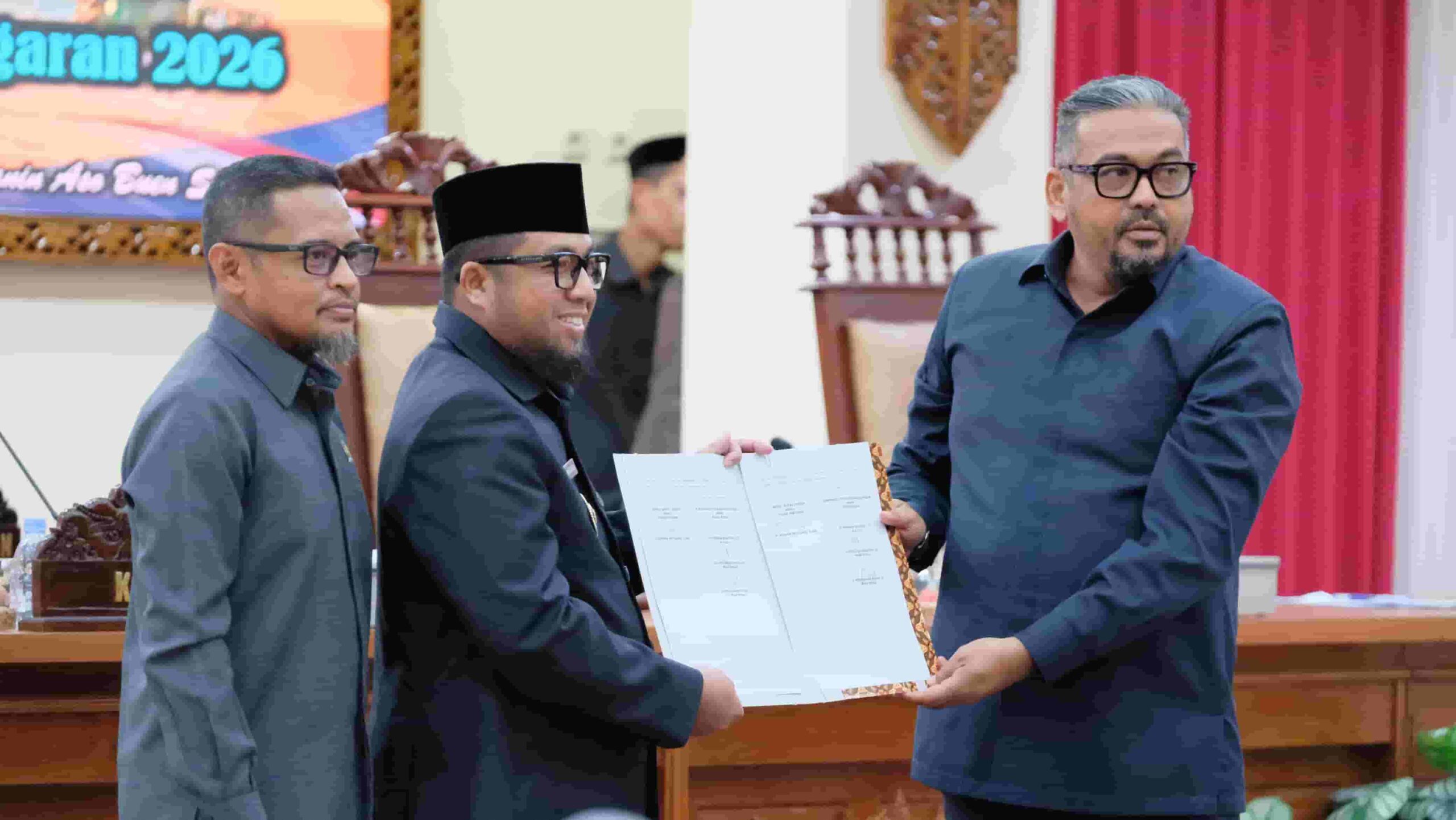 Pemkab dan DPRD Paser Sepakati Bersama Raperda APBD 2026 Sebesar Rp3,9 Triliun