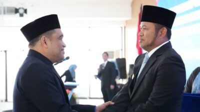 Ratusan PNS Pemprov Kaltim Terima Tanda Kehormatan SLKS dalam Rangkaian HUT Ke-54 Korpri