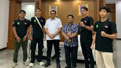 Atlet Muay Thai Kukar Siap Tampil di Warzone World Champion, Bupati Beri Dukungan