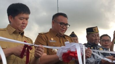 Pemkab Kukar Resmikan Jembatan Kedaton Agung, Akses ke Pasar Tangga Arung Makin Mudah