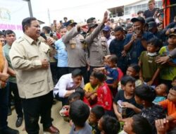 Prabowo Minta Maaf pada Masyarakat Aceh Tamiang, Akui Pemerintah Kesulitan Tangani Bencana