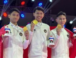 Tim Taekwondo Dulang Emas Pertama untuk Indonesia di SEA Games 2025 Thailand