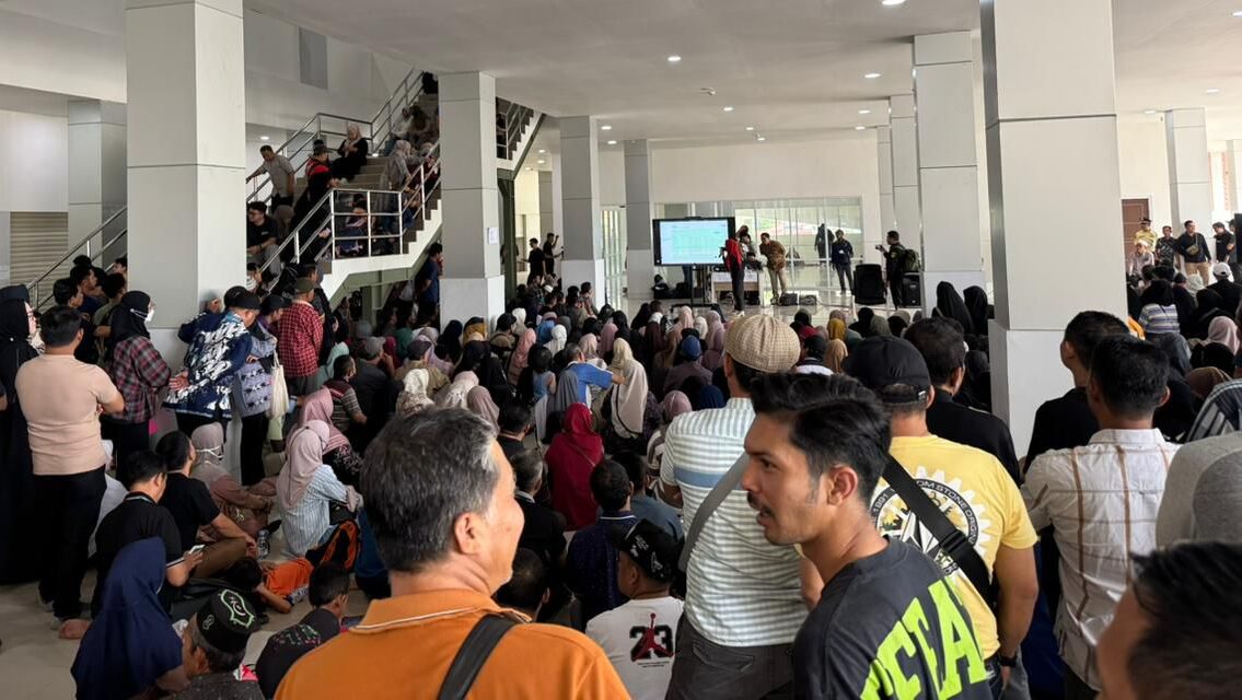 Disperindag Kukar Gelar Pengundian 703 Lapak Pedagang Pasar Tangga Arung
