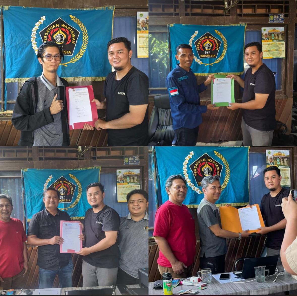 Empat Kandidat Wartawan Aktif Daftar Pencalonan Ketua PWI Kukar