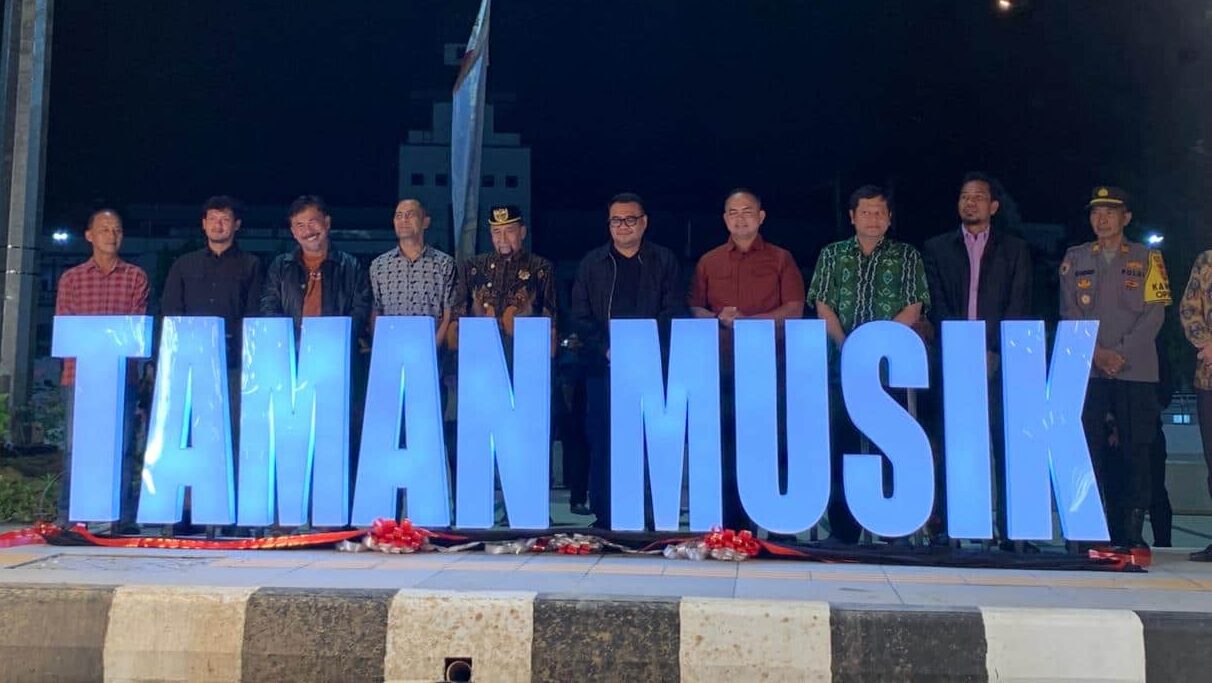 Pemkab Kukar Resmikan Taman Musik Tenggarong untuk Ruang Publik dan Seni