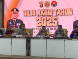 Polres Kukar Klaim Tren Kasus Narkoba Turun Signifikan Sepanjang 2025