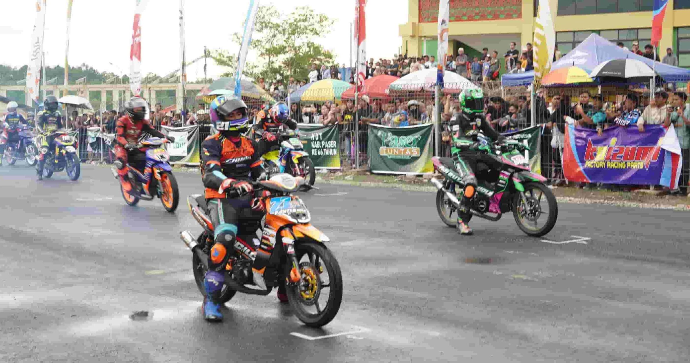 Ratusan Rider Ikuti Paser Cup Race, Pemkab Harap Hasilkan Bibit Pembalap Lokal