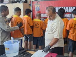 Polisi Musnahkan Sabu Setengah Kilo dari 15 Tersangka, Mayoritas Jaringan Balikpapan Utara Diciduk