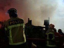 Api Lahap Toko dan Bengkel di Balikpapan Utara, Satu Orang Meninggal