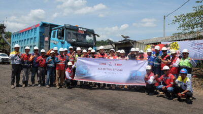 Perkuat Praktik ESG, MHU Mulai Uji Coba Truk Angkut Listrik Menuju Operasi Rendah Emisi