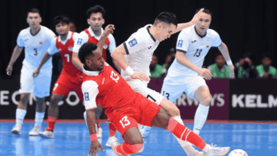 Bekuk Kirgistan 5-3, Indonesia Pastikan Tiket Perempat Final Piala Asia Futsal 2026