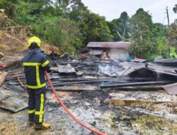 Lengah Tinggalkan Kompor Menyala, Satu Rumah di Maluhu Hangus Terbakar