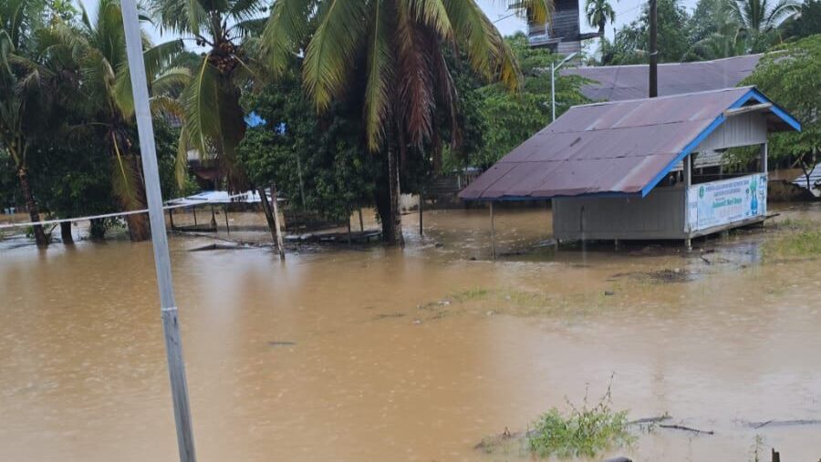 Hampir Seluruh Desa di Tabang Terendam, Banjir Susulan Capai Dua Meter