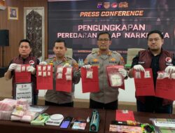 Polres Kukar Bongkar Jaringan Pengedar Sabu-Sabu Lintas Wilayah Senilai Miliaran Rupiah