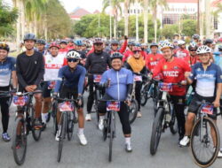 Gowes Jadi Rangkaian Pemkab Kukar Peringati Peristiwa Perjuangan di Sangasanga