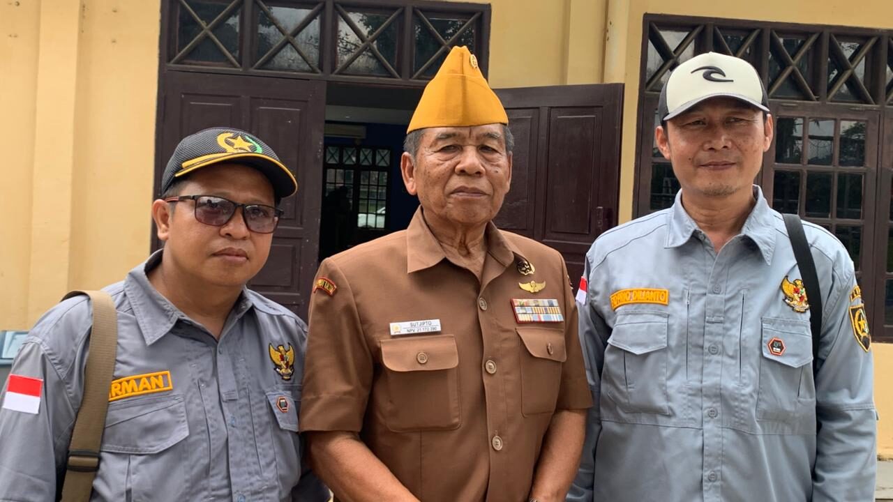Veteran Kaltim Ajak Pemuda Jaga Semangat Juang di Peringatan Merah Putih Sangasanga