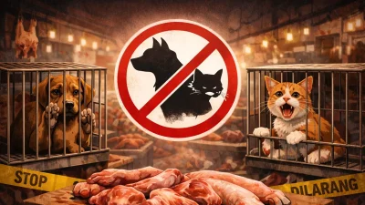 Pemprov Kaltim Tegaskan Larangan Peredaran Daging Anjing dan Kucing