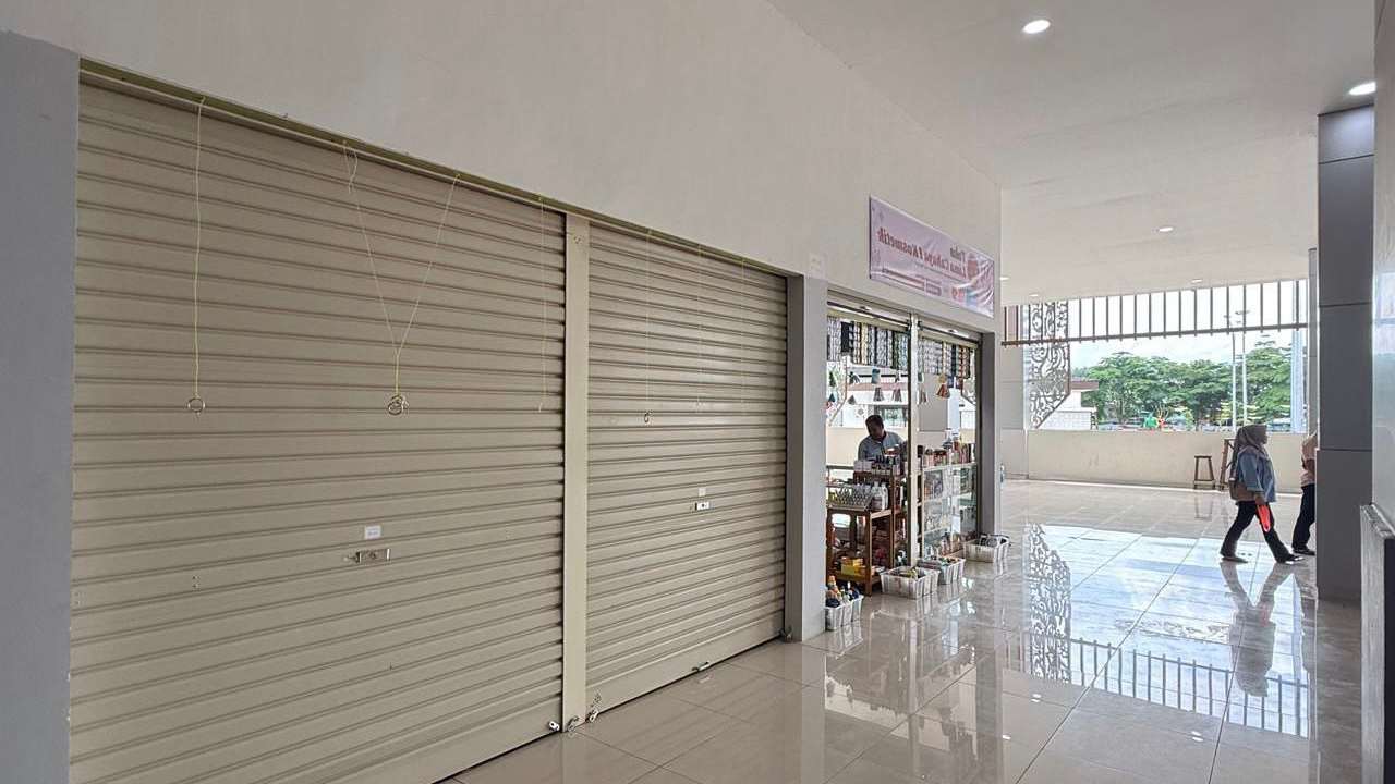 Disperindag Kukar Soroti Banyaknya Lapak Tutup di Pasar Tangga Arung Square