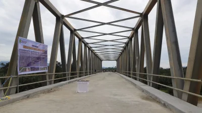 Jembatan Sungai Nibung Resmi Beroperasi, Akhiri Penantian 13 Tahun Masyarakat 