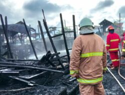 Lima Rumah di Muara Wis Ludes Dilalap Si Jago Merah, Diduga Gara-Gara Ini