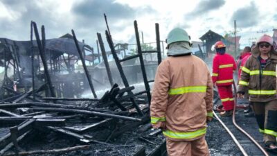 Lima Rumah di Muara Wis Ludes Dilalap Si Jago Merah, Diduga Gara-Gara Ini