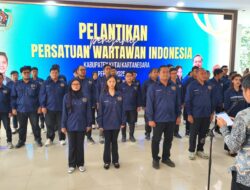 Pengurus PWI Kukar Periode 2025–2028 Dilantik, Siap Perkuat SDM dan Sinergi Lintas Sektor