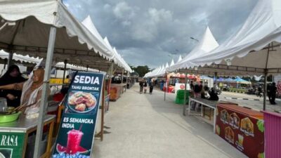 Dipusatkan di Tangga Arung Square, Pasar Ramadan Tenggarong Catat Ratusan Pedagang 