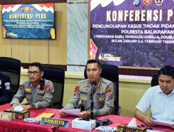 Polresta Balikpapan Tekan Peredaran Narkoba, Nilai Sitaan Capai Rp 2,68 Miliar
