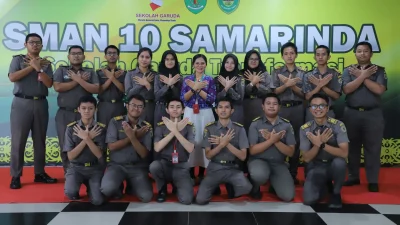 Membanggakan! SMAN 10 Samarinda Jadi Wakil Tunggal Kaltim dalam Garuda Transformasi