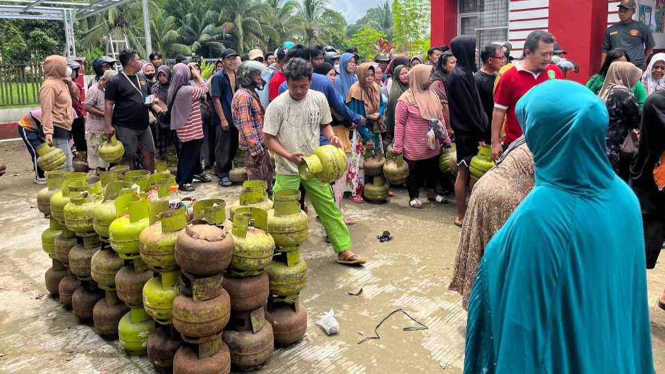 Agen Tambah Pasokan Jelang Idulfitri, Pastikan Stok LPG 3 Kg di Kukar Aman