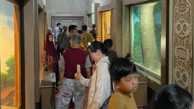 Museum Mulawarman Tenggarong Dipadati Pengunjung Selama Libur Lebaran