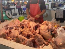 Harga Pangan di Pasar Mangkurawang Mulai Turun Selepas Lebaran
