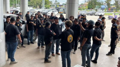 Soroti Parkir di Tangga Arung Square, Aliansi Ormas Gelar Aksi Damai di Kantor Bupati Kukar