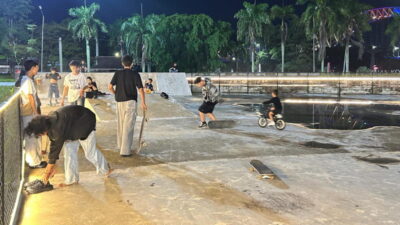 Skatepark Tenggarong Dinilai Belum Aman, Komunitas Minta Evaluasi Pembangunan