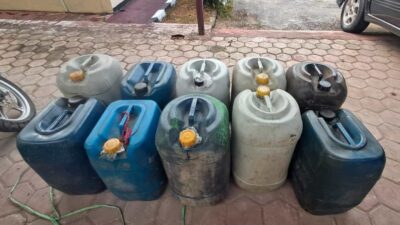 Amankan Ratusan Liter Pertalite, Polsek Loa Kulu Ungkap Penjualan BBM Subsidi 