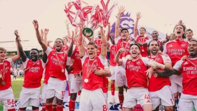 Menang di Laga Pemungkas, Arsenal Kokohkan Gelar Juara Liga Inggris