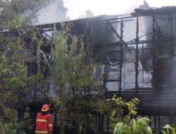 Diduga Korsleting, Rumah Warga di Mangkurawang Ludes Diamuk Si Jago Merah
