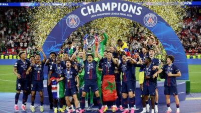 Menang Adu Penalti Lawan Arsenal, PSG Sukses Pertahankan Gelar Juara Liga Champions