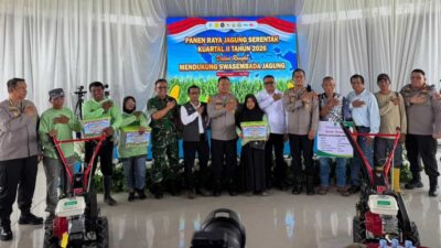 Panen Raya Jagung di Kukar, Polda Kaltim Ikut-ikutan Ngurusin Swasembada Pangan
