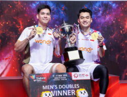 Kalahkah Duet Pebulu Tangkis India, Leo Rolly-Daniel Marthin Juarai Thailand Open 2026
