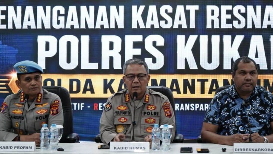 Polda Kaltim Tetapkan Kasat Narkoba Kukar Tersangka Kasus Narkotika