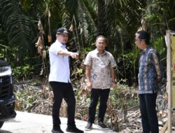 Kunker ke Desa Pasir Mayang, Bupati Paser Pastikan Kondisi Infrastruktur Terjaga Baik
