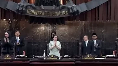 Usai Prabowo Pidato, Sufmi Dasco Terekam Bilang "Asal Jangan Teriak Hidup Jokowi"