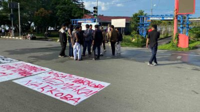 BEM Unikarta Gelar Aksi Simbolik Soroti Dugaan Represif Kepolisian