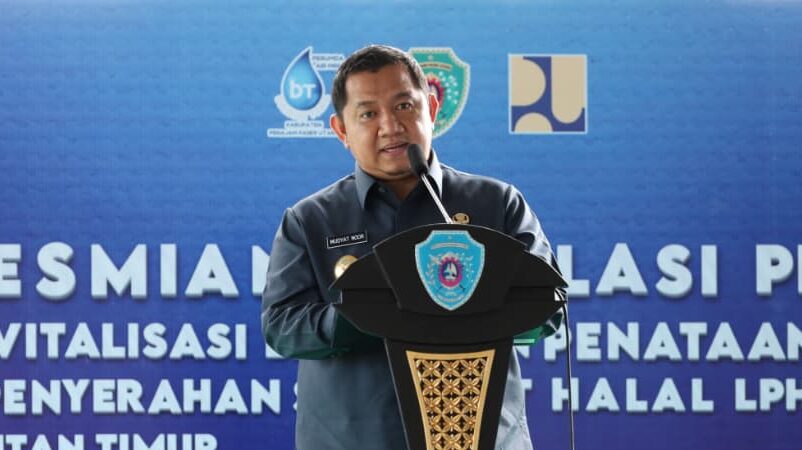 Resmikan Peningkatan Kapasitas IPA Waru, Bupati PPU Targetkan Tambah Seribu Sambungan