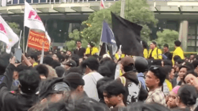 Aksi Mahasiswa “Menuju Indonesia Bangkrut”, Ini Lima Tuntutan untuk Pemerintah