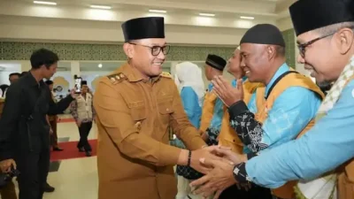 Ratusan Jemaah Haji Kloter Balikpapan Kembali ke Kaltim dengan Selamat