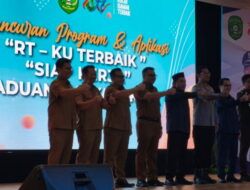 Tepat Setahun Menjabat, Aulia-Rendi Resmikan Program RTku Terbaik Rp150 Juta Per RT